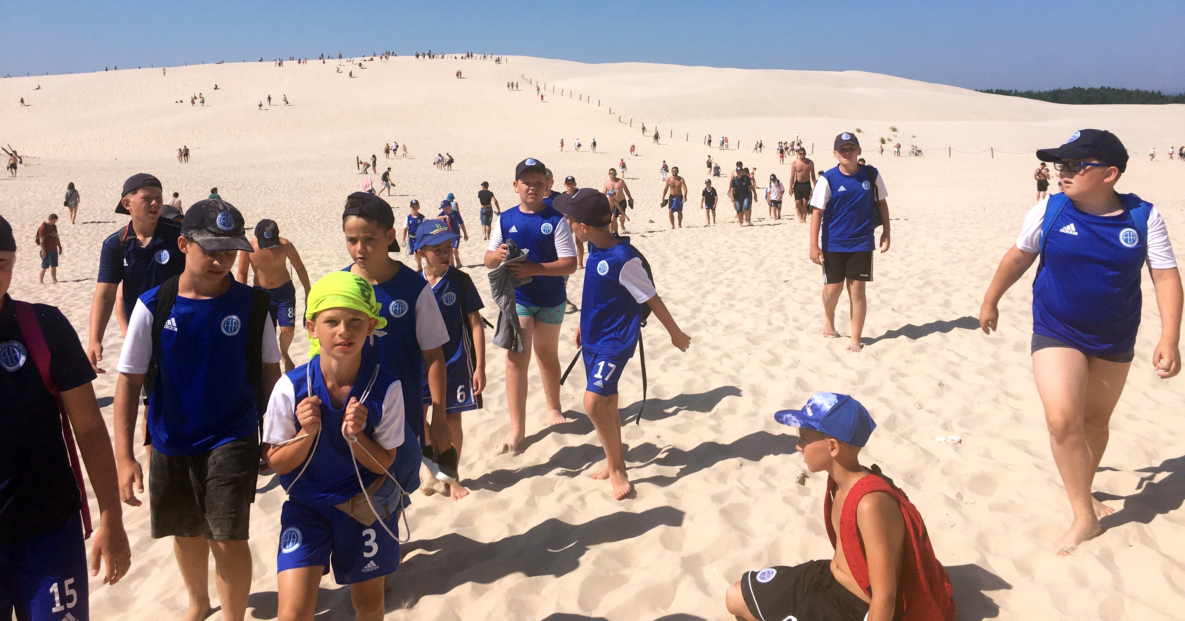 Łebskie wakacje. Obóz piłkarski FEA Gostynin [ZDJĘCIA]