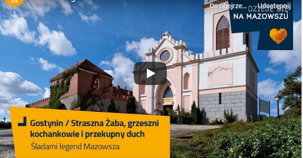 Śladami legend Mazowsza. Straszna żaba, grzeszni kochankowie i przekupny duch w Gostyninie [VIDEO]