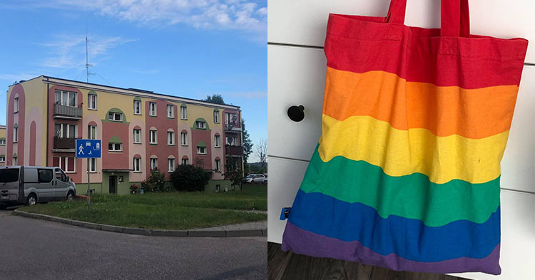 Mieszkaniec Gostynina: moja córka miała tęczową torbę, została zwyzywana