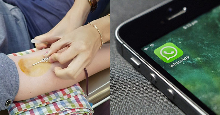 Poszedł oddać krew, a ukradł telefon