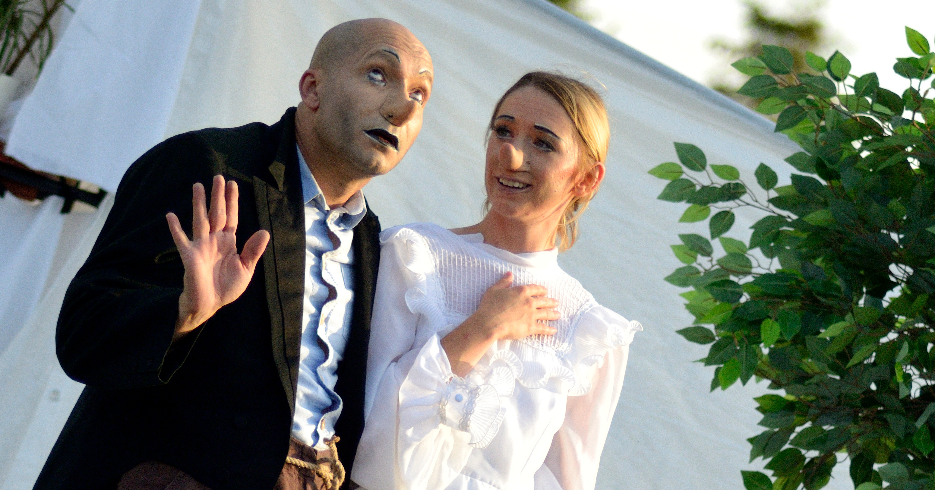 Komedia bez słów. Spektakl pantomimy przy MCK [ZDJĘCIA]