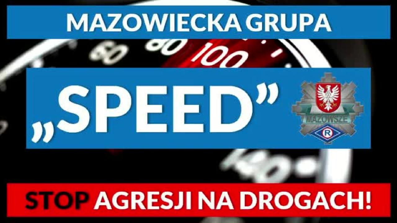 Zero litości dla piratów drogowych. Podsumowanie akcji mazowieckiej grupy Speed