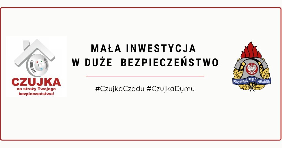 Czujka na straży Twojego bezpieczeństwa!