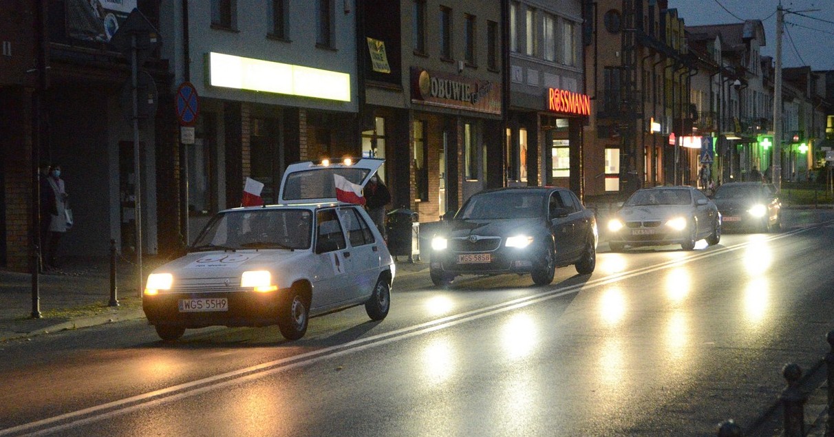 MOJA DROGA MIEJ WYBÓR - samochodowy spacer w obronie wolności [ZDJĘCIA+VIDEO]