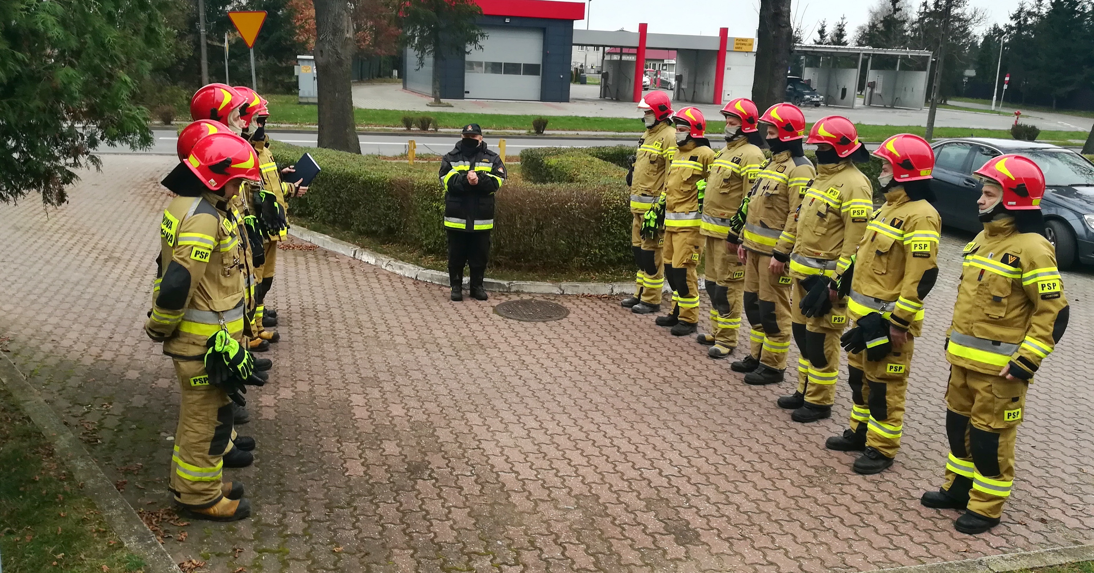 Obchody  Święta Niepodległości w KP PSP Gostynin [ZDJĘCIA]