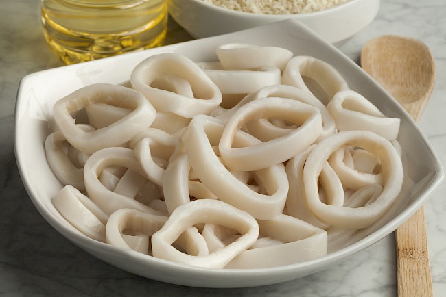 Zawartość kalorii w kalmarach. Dane zasakakują