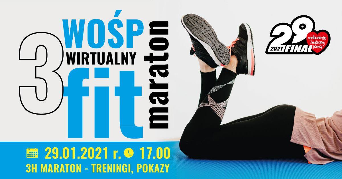 To już dziś! 3 wirtualny WOŚP FIT MARATON