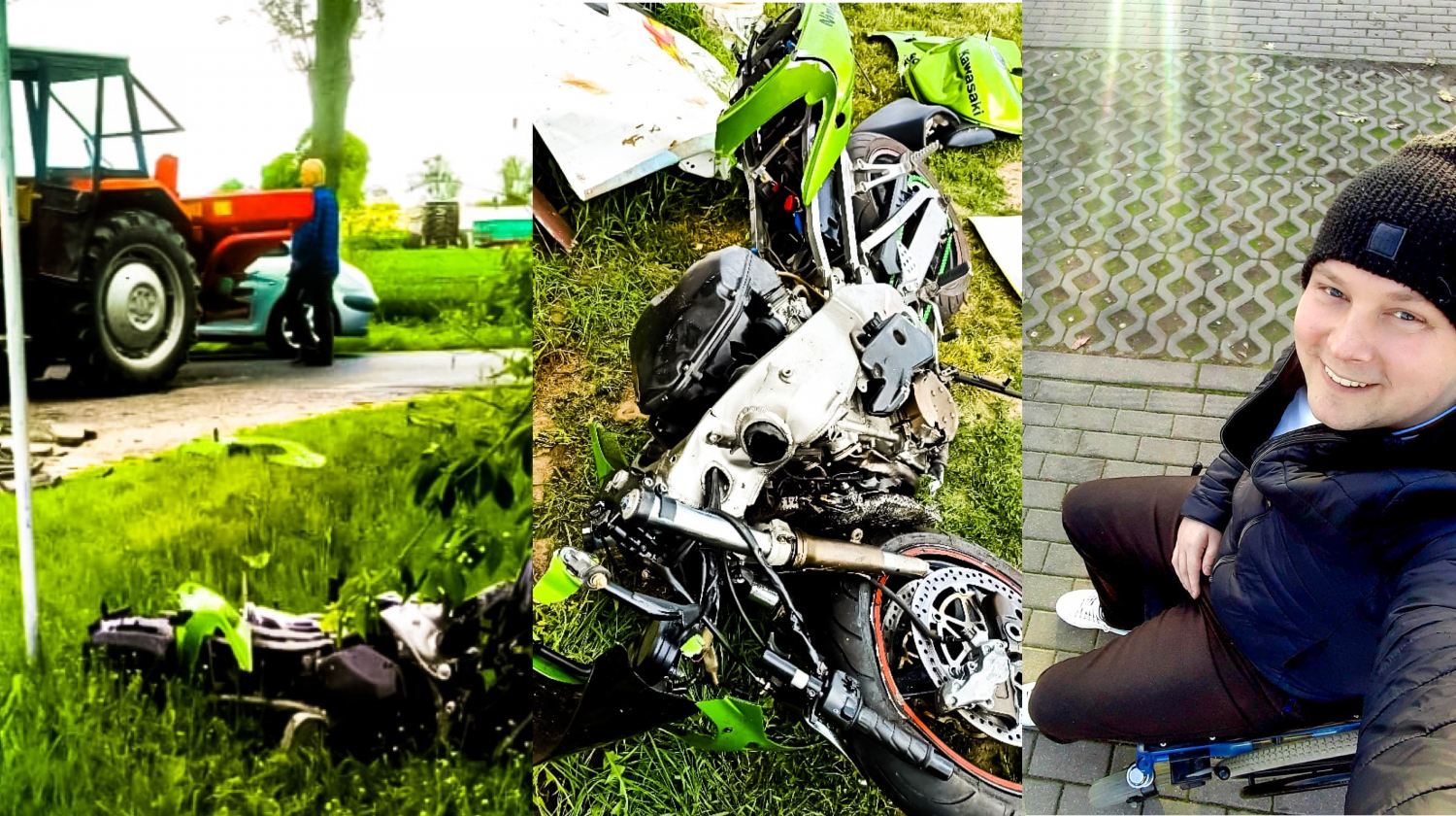 To Cud, że Rafał przeżył koszmarny wypadek. Teraz potrzeba pieniędzy, by stanął na nogi