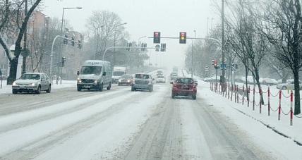Trudne Warunki Na Drogach