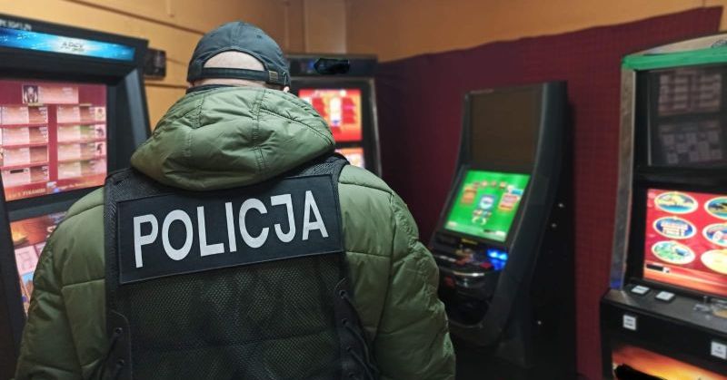 Zlikwidowane nielegalnie działające salony gier
