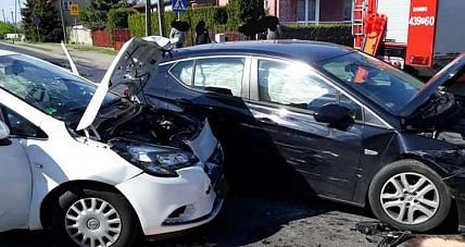 Zderzenie Aut W Sannikach....