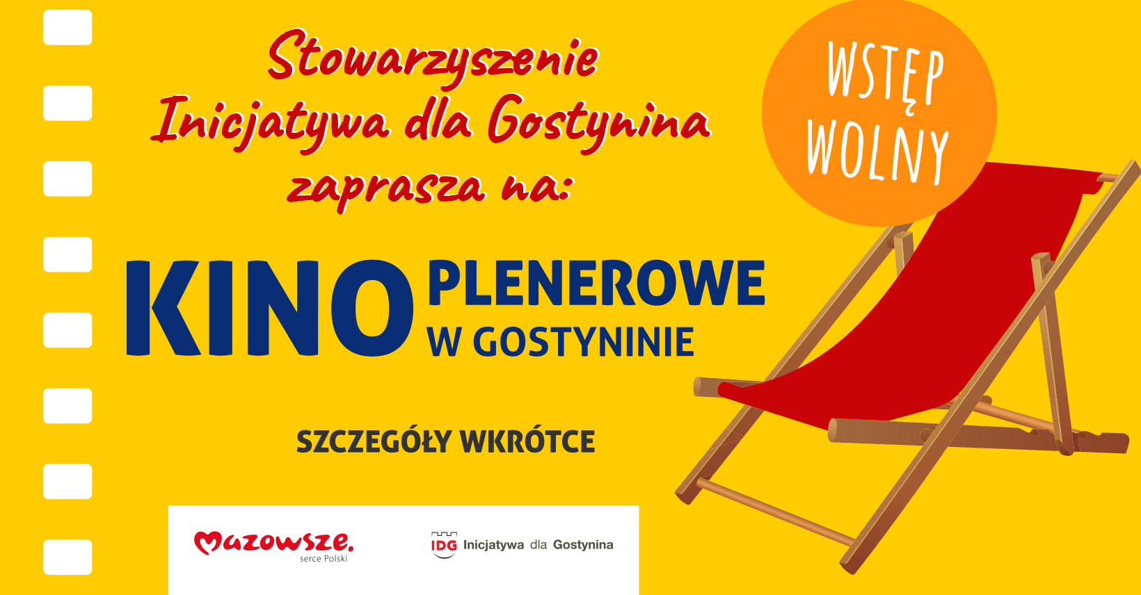 Inicjatywa dla Gostynina zaprasza na seanse kina plenerowego