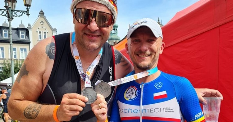 Przemysław Dobrzyński z grupy "Gostynin Biega" stanął na podium międzynarodowych zawodów [ZDJĘCIA]