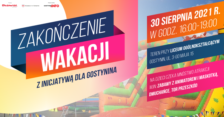 Będzie się działo! Zakończenie Wakacji z Inicjatywą