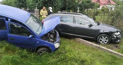 Wypadek W Szkaradzie. Zderzyły ...