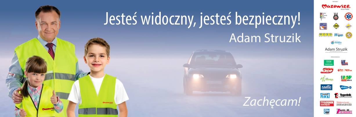 Kampania społeczna „Jesteś widoczny, jesteś bezpieczny”