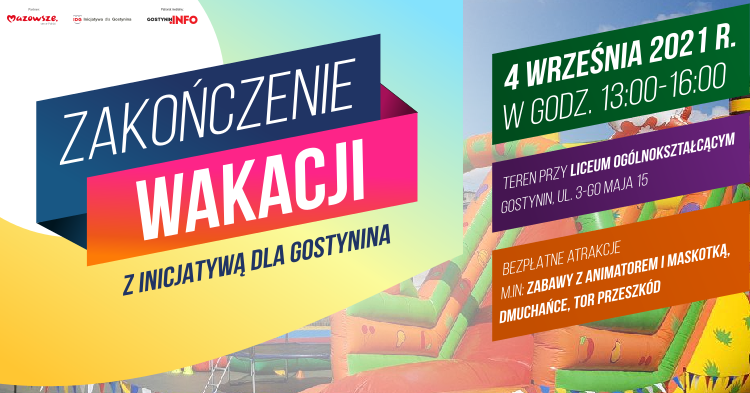 To już jutro! "Zakończenie Wakacji z Inicjatywą"