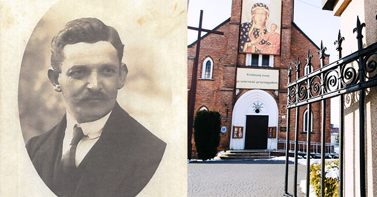 Odsłonięcie tablicy upamiętniającej Bronisława Żydowo w pacyńskiej parafii