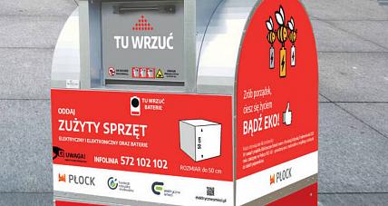 W Płocku Staną Pojemniki N...