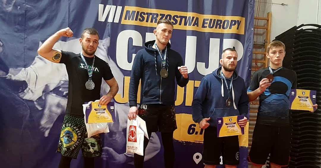 Henryk Peda srebrnym medalistą Mistrzostw Europy CBJJP