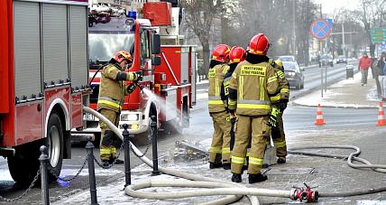 Pożar W Centrum Gostynina ...