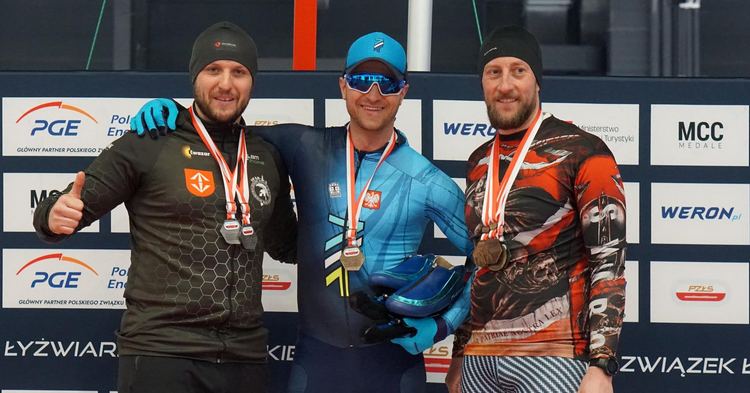 Łukasz Flejszer zdobył 3 złote medale Mistrzostw Polski w łyżwiarstwie szybkim [ZDJĘCIA]