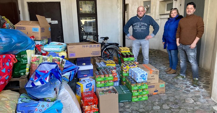 Dary z belgijskiej zbiórki trafiły do Gostynina [ZDJĘCIA]