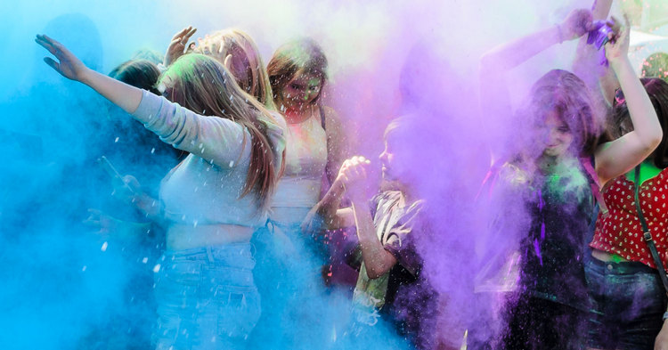 Kolorowe szaleństwo w Gostyninie [ZDJĘCIA]