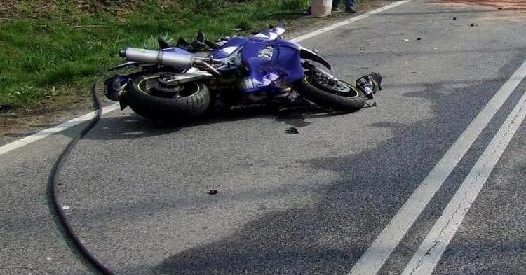 Kolejne poważne zdarzenia drogowe z udziałem motocyklistów