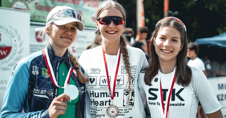 Klaudia Tyszkiewicz z UKS „ZWOLEŃ-TEAM” zdobyła 3 medale ulicznych Mistrzostw Polski [ZDJĘCIA]