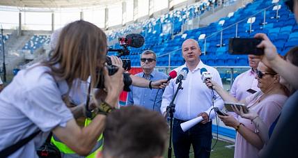 Trwa Modernizacja Stadionu...