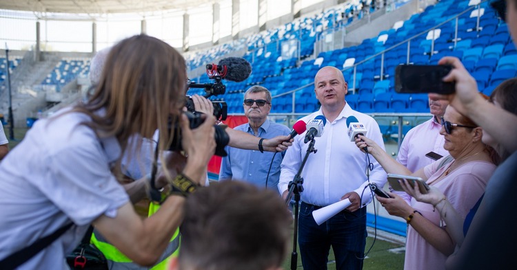 Trwa modernizacja stadionu Wisły Płock [ZDJĘCIA]