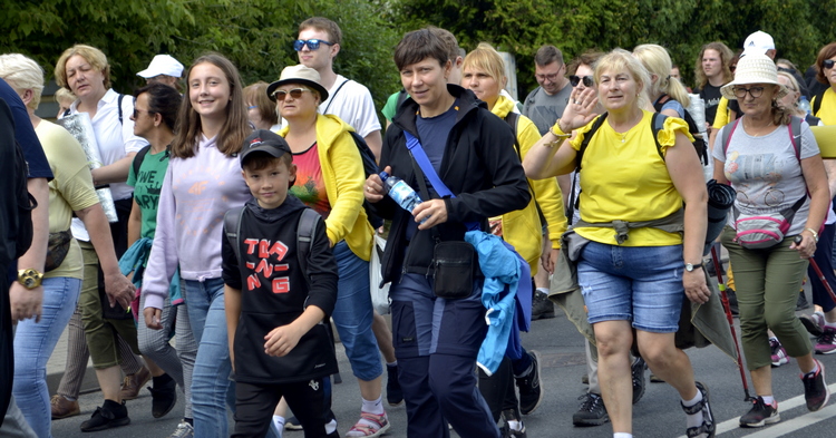 Gostynin powitał pielgrzymów [ZDJĘCIA+VIDEO]