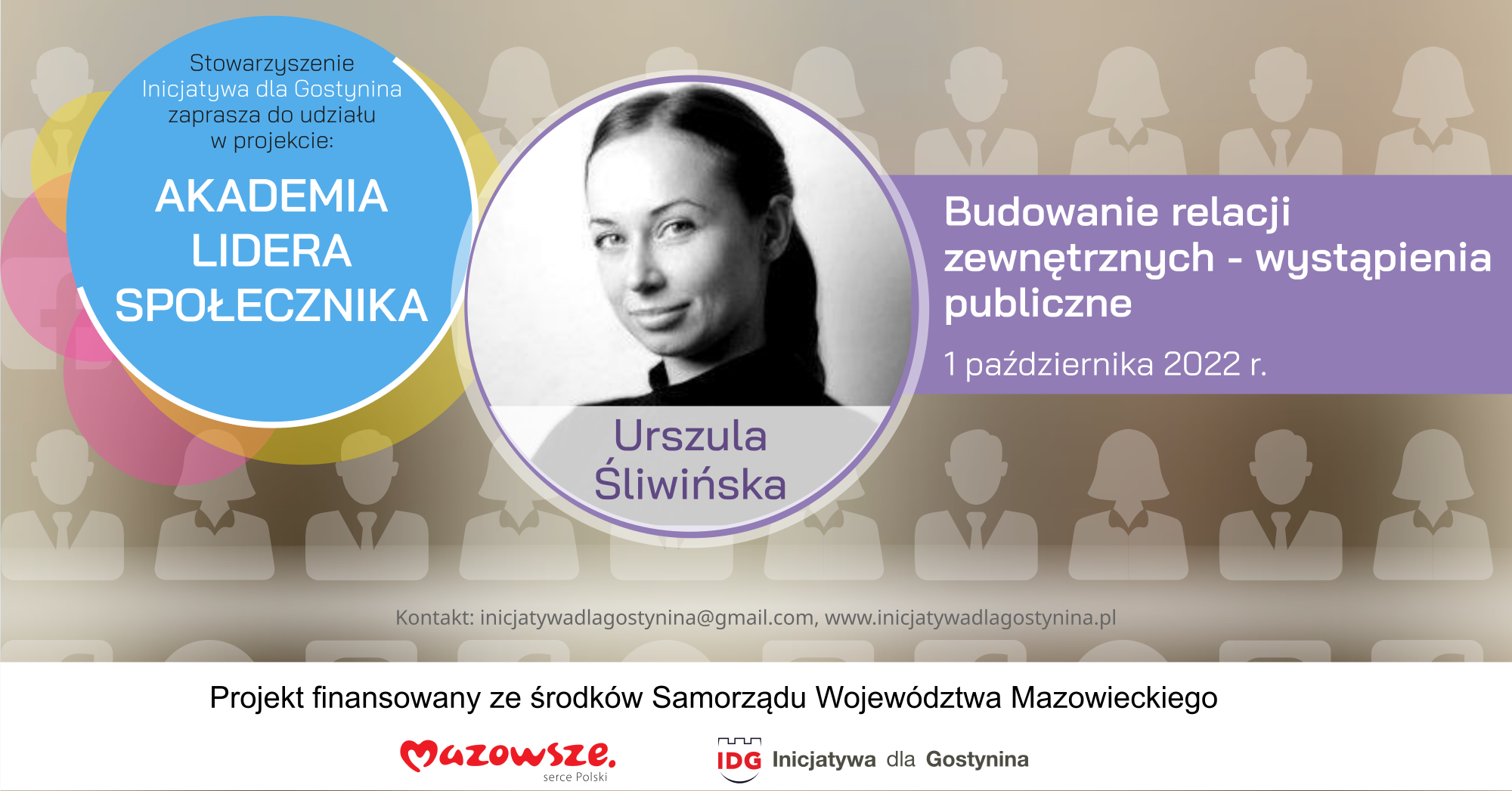 Wolne miejsca na bezpłatne warsztaty z wystąpień publicznych