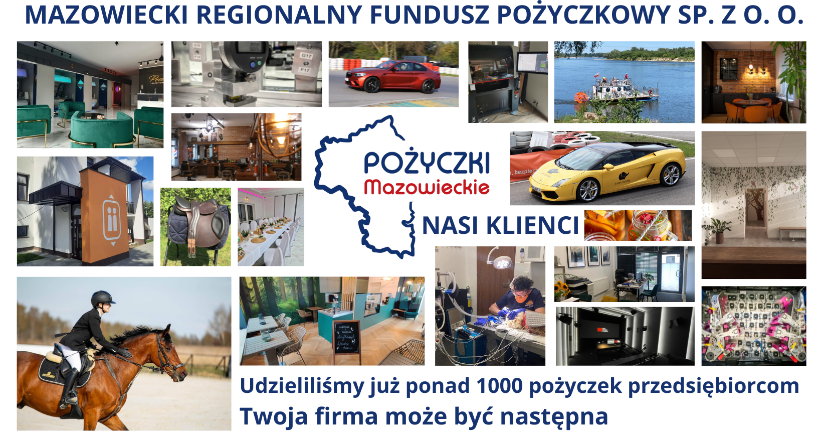 Mazowieckie Pożyczki na założenie lub rozwój Twojej firmy