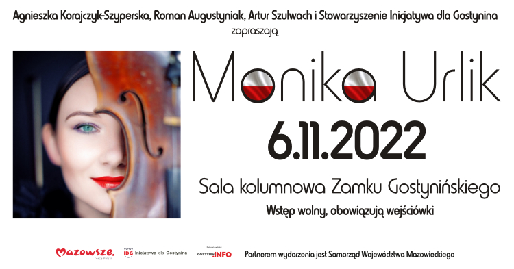 Patriotyczny koncert na Zamku. Zaśpiewa Monika Urlik