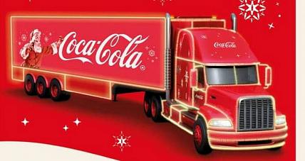 świąteczna Ciężarówka Coca...