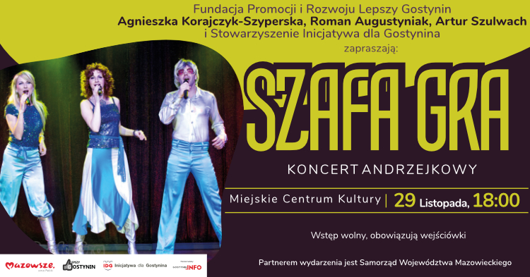 Szafa Gra! Przed nami muzyczne andrzejkowe szaleństwo