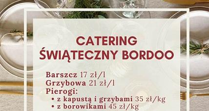 Catering świąteczny Bordoo