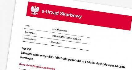 Zaświadczenie Z E-urzędu S...