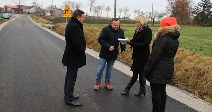 Odcinek Drogi Powiatowej Suserz...