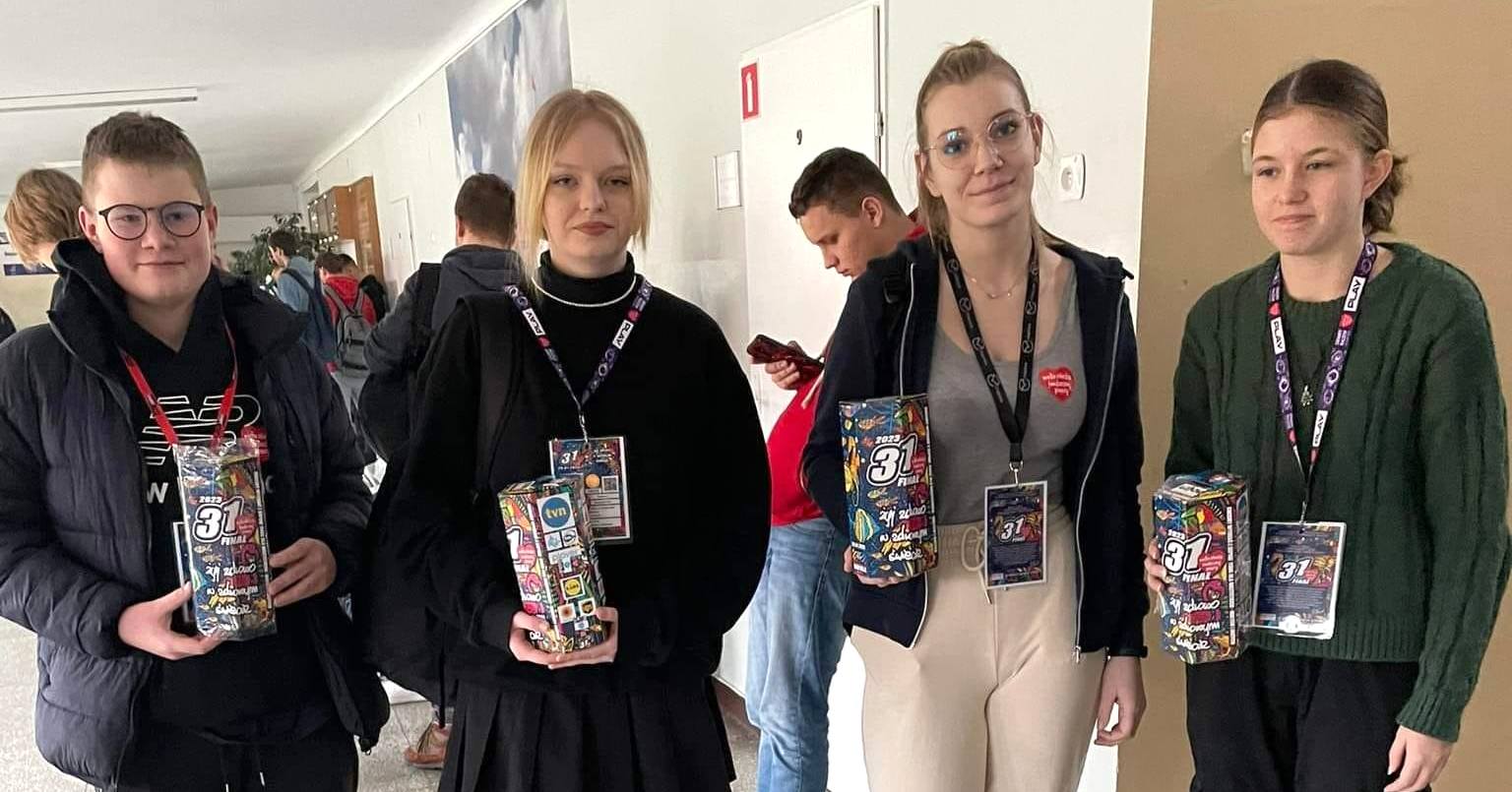 Gostynińskie Centrum Edukacyjne kwestowało dla WOŚP [ZDJĘCIA]