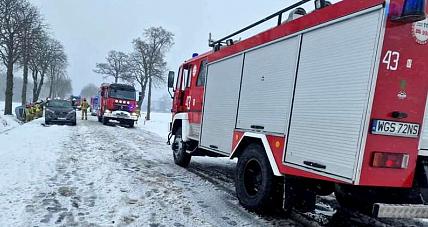 Zaborów Stary. 77-latek Wjechał D...