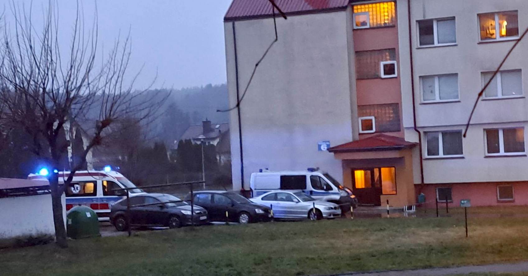 Tragedia przy ulicy Wspólnej. Nie żyje mężczyzna