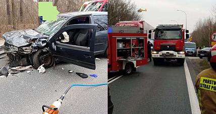 Groźny Wypadek W łącku. Wj...