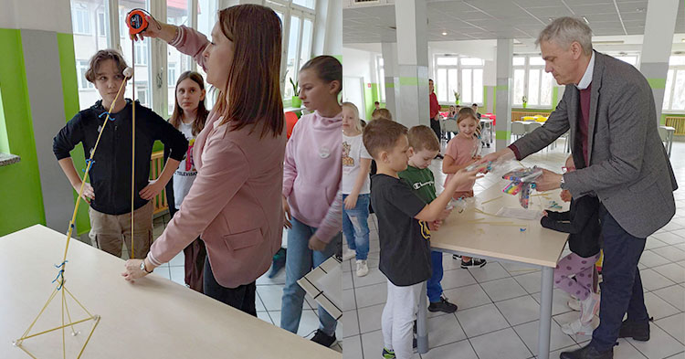 II edycja „Marshmallow Challenge” w SP5 [ZDJĘCIA+WYNIKI]