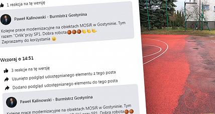 Umycie Boiska Do Gry W Koszykówkę T...