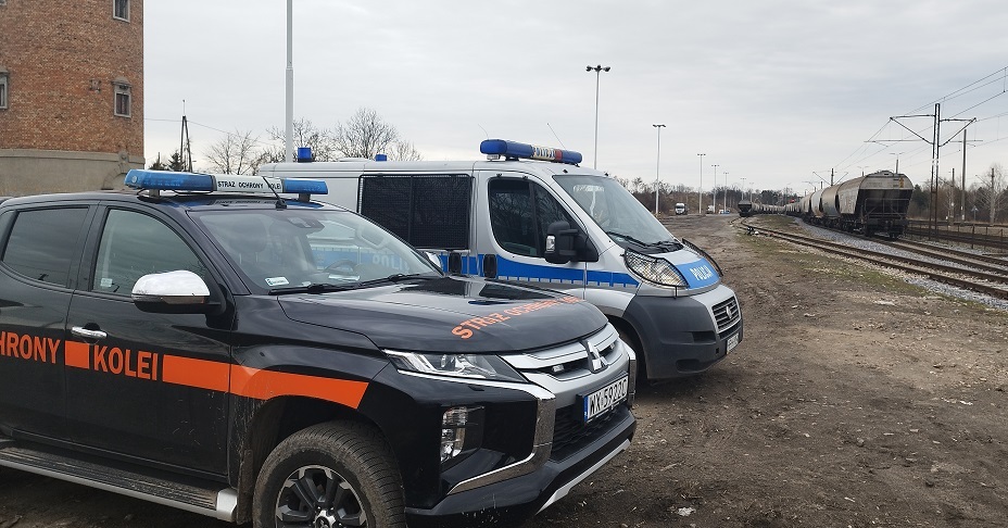 „24 BLUE RAD” Wspólne działania Policji i Straż Ochrony Kolei