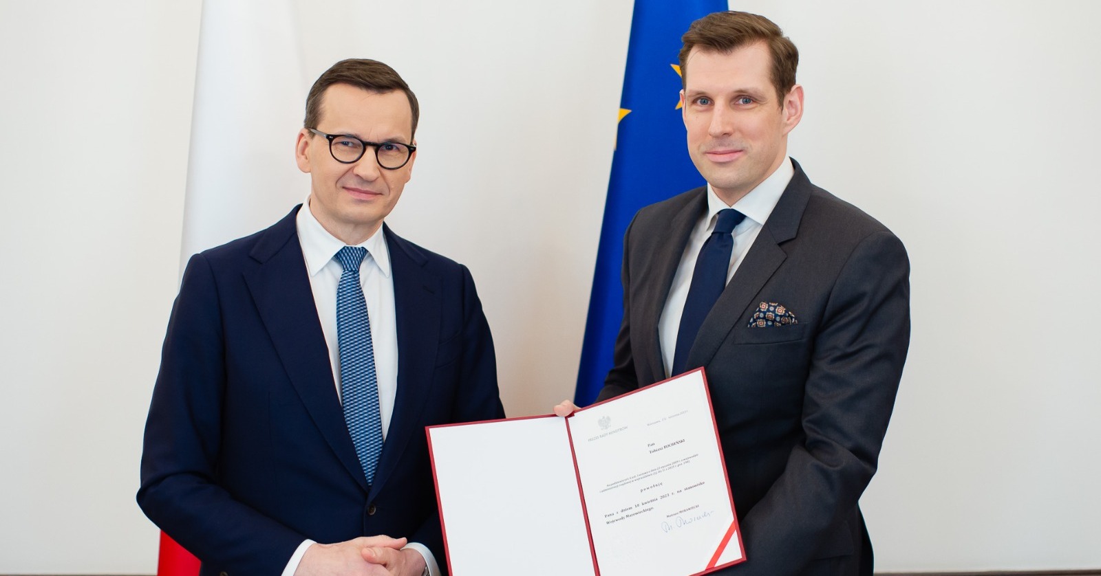 Tobiasz Bocheński nowym Wojewodą Mazowieckim