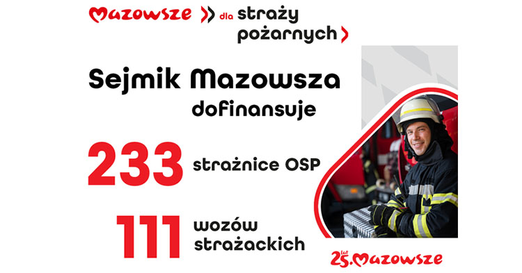 Dwa pojazdy dla strażaków z naszego powiatu! Jest decyzja sejmiku